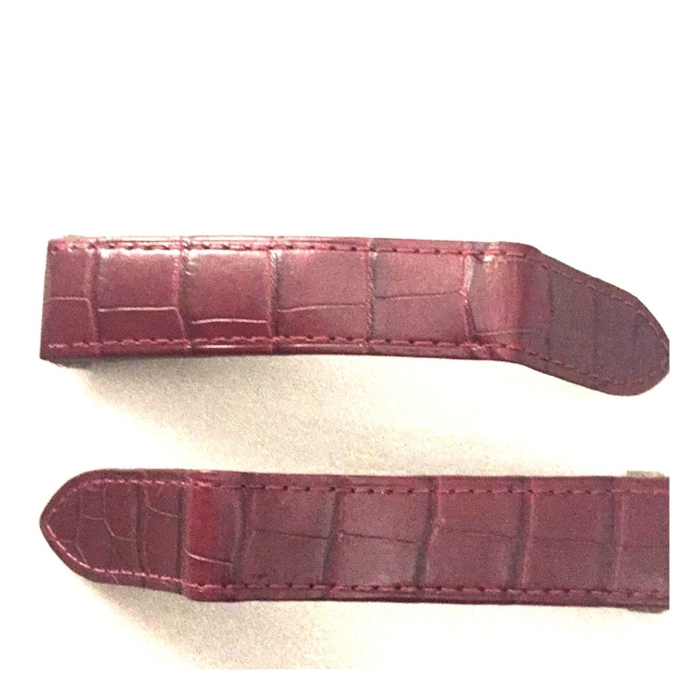 Cartier Roadster XL Matte Brown Croc Band